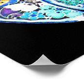 Poster Indalo Man Cermaics, Almeria, Espagne (Coin)