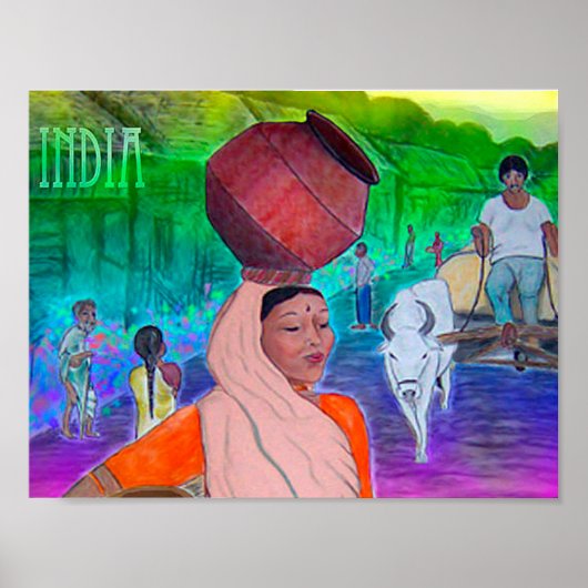 Poster Inde (Devant)
