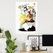 Poster Inde Bouddha Gandhi 1941 WPA (Bureau à domicile)