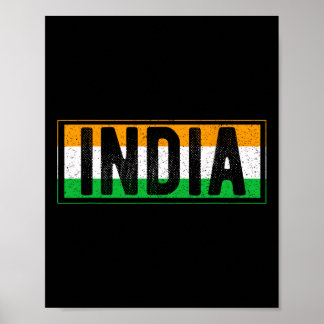 Poster Inde Cricket Indien Sport Athlète Joueur Entraîneu