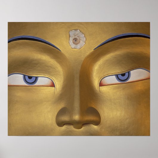Poster Inde du Nord, Ladakh, Thikse gompa (Devant)