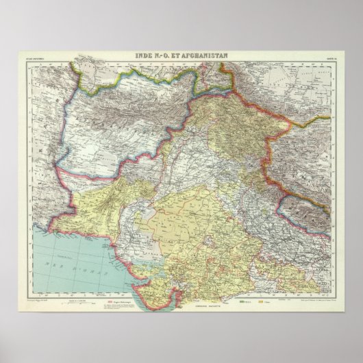 Poster Inde et Afghanistan (Devant)