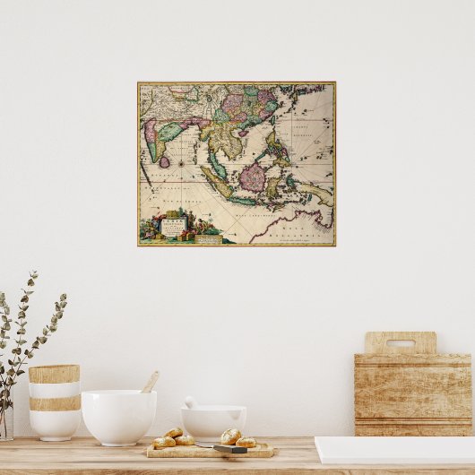 Poster Inde et Ceylan en Australie (Cuisine)