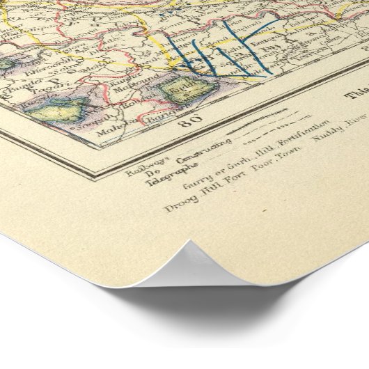 Poster Inde et Népal (Coin)