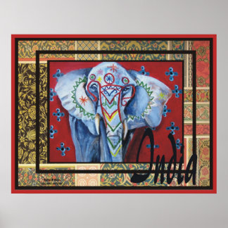 Poster Inde Imprimé n° 3