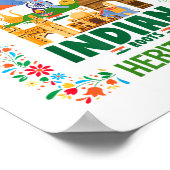 Poster Inde Indicateur Costume Idée De Costume Pour Enfan (Coin)