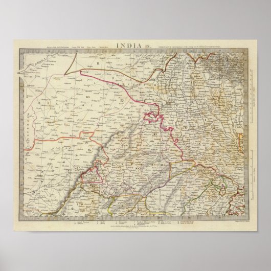 Poster Inde IX (Devant)