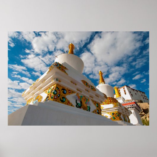 Poster Inde, Jammu & Cachemire, Ladakh, Leh (Devant)
