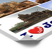 Poster Inde - Jodhpur - I Love - (Coin)