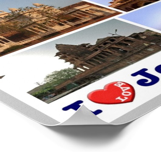 Poster Inde - Jodhpur - I Love - (Coin)