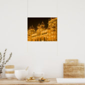 Poster INDE, Karnataka, Mysore : Palais de Majaraja (b. 2 (Cuisine)