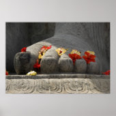 Poster Inde, Mangalore, Karkala. Religion de Jains (Devant)