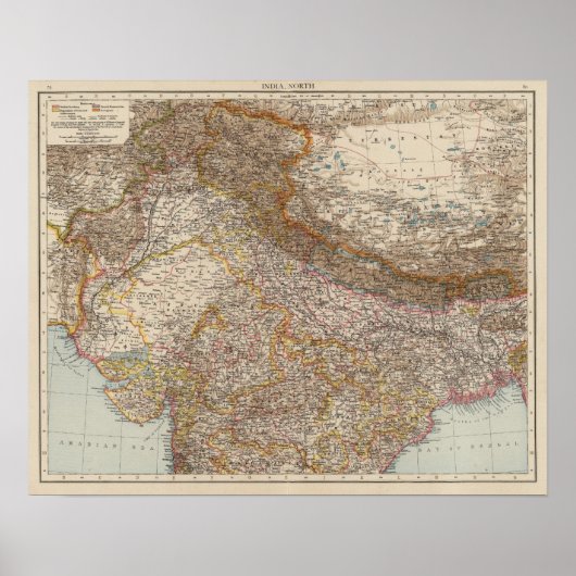 Poster Inde Nord (Devant)