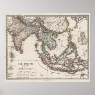 Poster Inde orientale