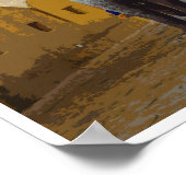 Poster Inde Style Retro Elephants Voyage (Coin)