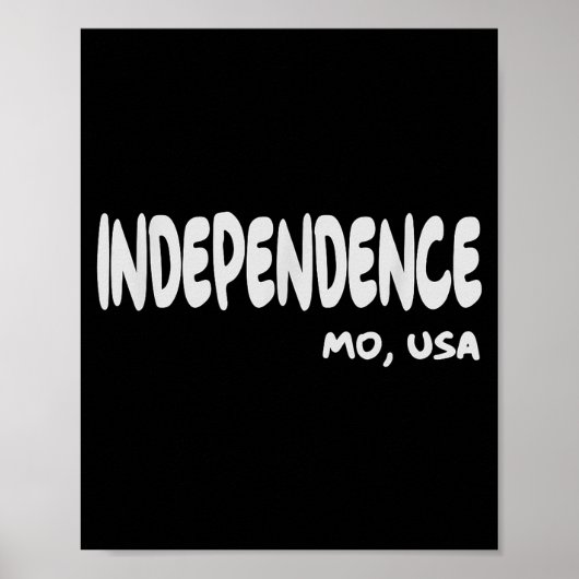Poster Indépendance (Devant)