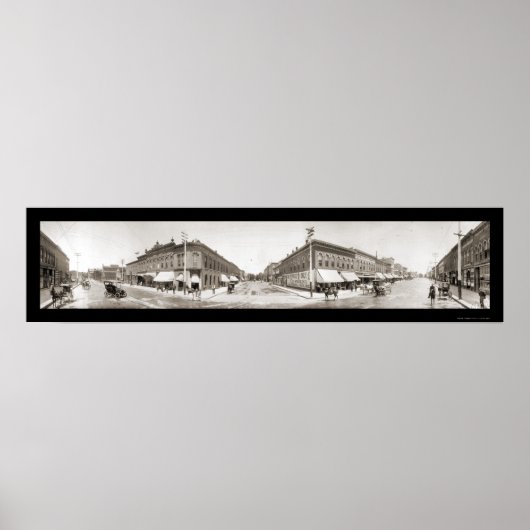 Poster Indépendance, Iowa Photo 1909 (Devant)