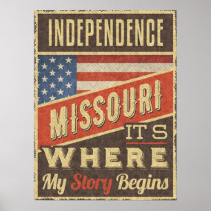 Poster Indépendance Missouri