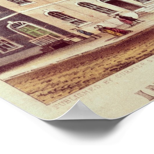 Poster Indépendance, Philadelphie (Coin)