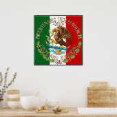 Poster Indépendance/révolution mexicaine 2010 (Cuisine)