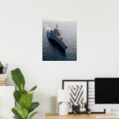Poster Indépendance USS (LCS 2) (Bureau à domicile)