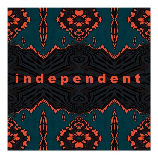 Poster Indépendant et fier (Devant)