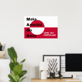 Poster Independant Greenland (Bureau à domicile)