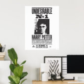 Poster Indésirable n°1 (Bureau à domicile)