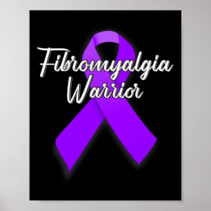 Poster Indestructible Fibromyalgie Sensibilisation Famill