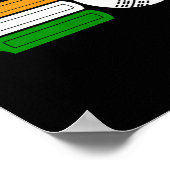 Poster India Cricket Player Ll Indian Flag Cricket Team (Coin)