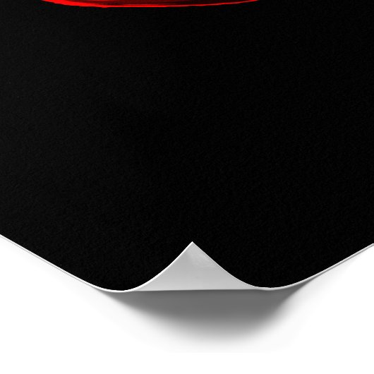 Poster "#India" Joli design. Commandez dès maintenant  (Coin)