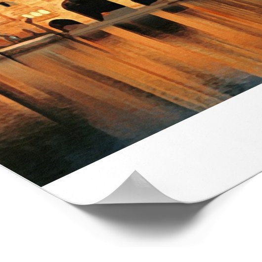 Poster india temple (Coin)