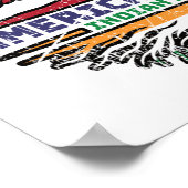 Poster Indian India US American États-Unis Tree (Coin)