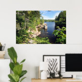 Poster Indian Lake in the Adirondacks. imprimer 08 103 (Bureau à domicile)