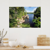 Poster Indian Lake in the Adirondacks. imprimer 08 103 (Cuisine)