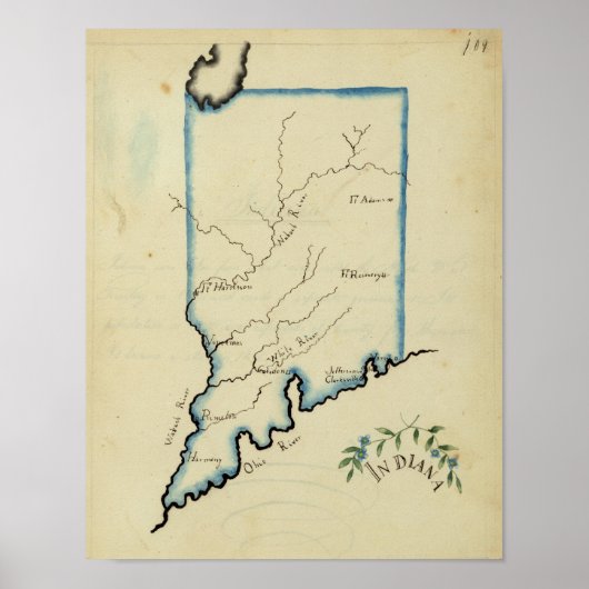 Poster Indiana 8 (Devant)