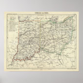 Poster Indiana et Ohio (Devant)