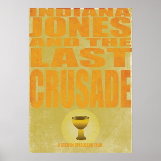 Poster Indiana Jones et la Dernière croisade (Devant)
