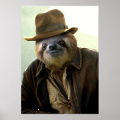 Poster Indiana Sloth (Devant)