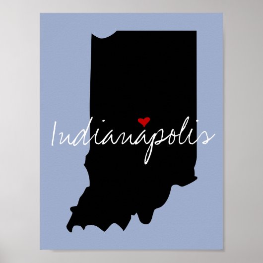 Poster Indiana Town (Devant)