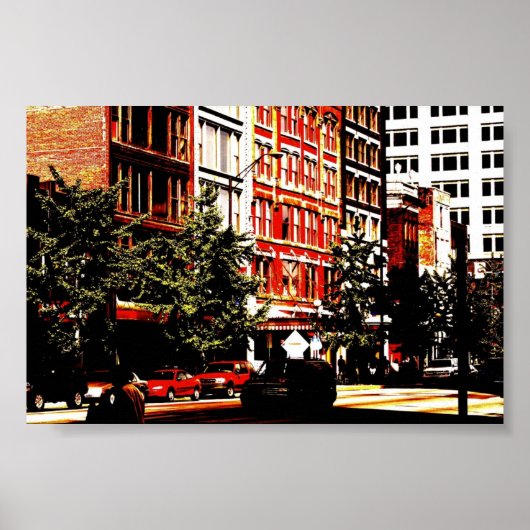 Poster Indianapolis (Devant)