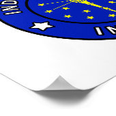 Poster Indianapolis Indiana (Coin)