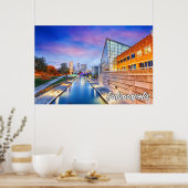 Poster Indianapolis, Indiana, Canal Walk (Cuisine)