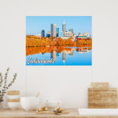 Poster Indianapolis, Indiana, États-Unis (Cuisine)