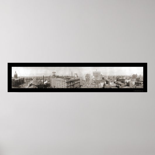 Poster Indianapolis, photo 1914 (Devant)