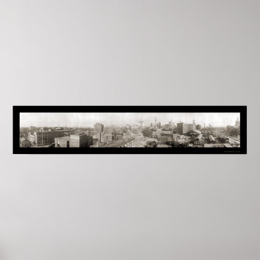 Poster Indianapolis, photo 1914 (Devant)