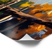 Poster Indianapolis White Bridge Over the White River  (Coin)