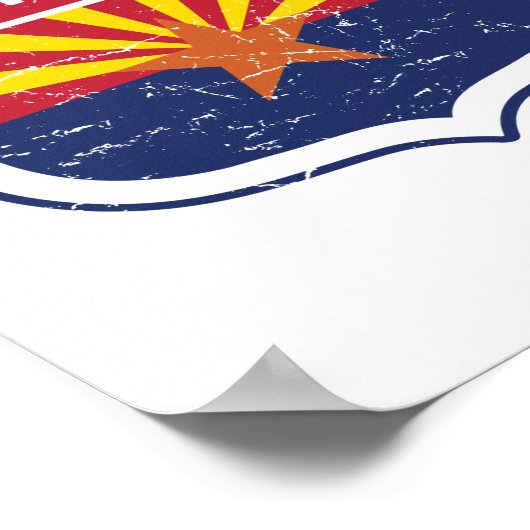 Poster Indicateur Arizona 66 (Coin)