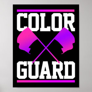 Poster Indicateur de garde couleur hiver