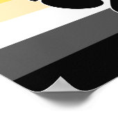 Poster Indicateur de la fierté de l'ours (Coin)